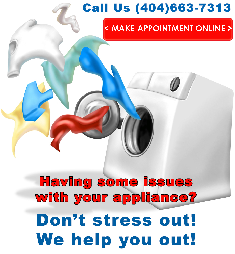 washer dryer allartec with button make appointment
